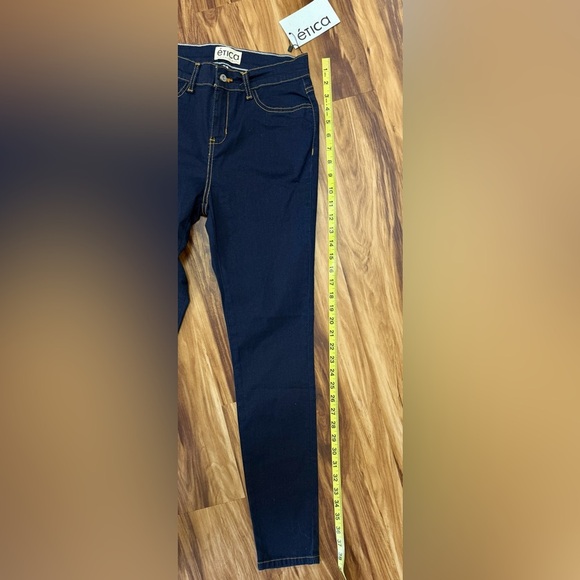 Etica Dark Denim High Rise Jeans - Picture 7 of 8